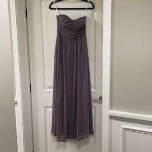 Donna Morgan size 2 strapless maxi